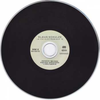 3CD Klaus Schulze: La Vie Electronique 15