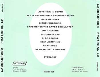 CD Labradford: Prazision LP