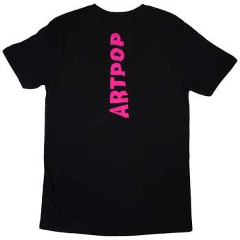 Merce Lady Gaga: Lady Gaga Unisex T-shirt: Artpop Cover (back Print) (small) S