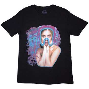 Merce Lady Gaga: Lady Gaga Unisex T-shirt: Artpop Goggles (back Print) (small) S