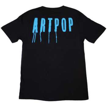 Merce Lady Gaga: Lady Gaga Unisex T-shirt: Artpop Goggles (back Print) (small) S