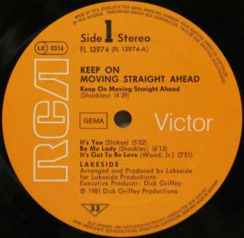 LP Lakeside: Keep On Moving Straight Ahead