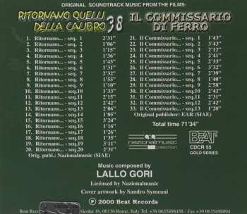 CD Lallo Gori: Ritornano Quelli Della Calibro 38 / Il Commissario Di Ferro (Original Soundtrack Music From The Films)