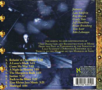 CD Lalo Schifrin: Return Of The Marquis De Sade