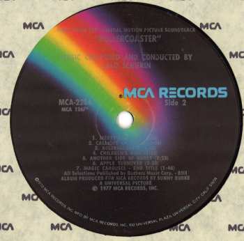 LP Lalo Schifrin: Rollercoaster (Music From The Original Motion Picture Soundtrack)