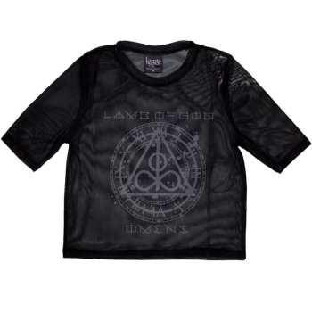 Merch Lamb Of God: Donne Crop Top Omens Clock