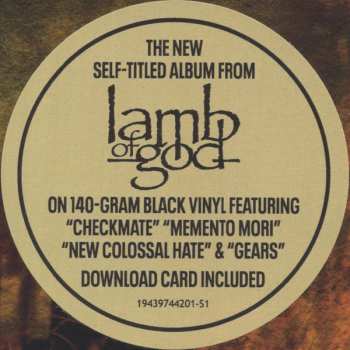 LP Lamb Of God: Lamb Of God