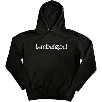 Merce Lamb Of God: Lamb Of God Unisex Pullover Hoodie: Skeleton Eagle (back Print) (small) S