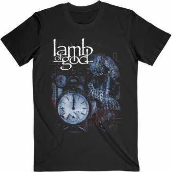 Merch Lamb Of God: Maglietta Circuitry Skull Recolour 