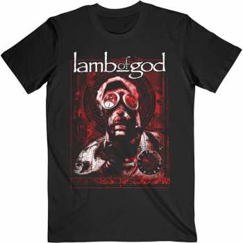 Merch Lamb Of God: Maglietta Gas Masks Waves 