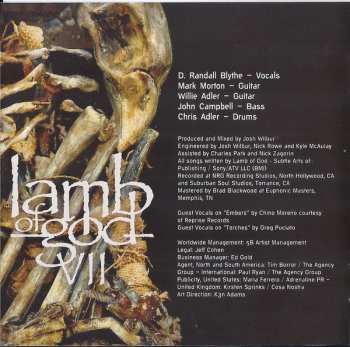 CD Lamb Of God: VII: Sturm Und Drang LTD | DIGI