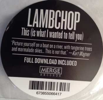 LP Lambchop: This (Is What I Wanted To Tell You)