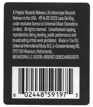 2LP Lana Del Rey: Did You Know That There's A Tunnel Under Ocean Blvd LTD | PIC