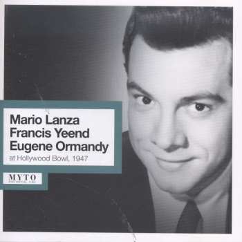 Album Lanza / Lanza / Yeend / Ormandy: Mario Lanza Francis Yeend