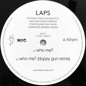 LP LAPS: Who Me? (Remixes)