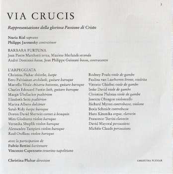 CD L'Arpeggiata: Via Crucis