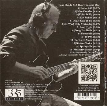 CD Larry Carlton: Four Hands & A Heart, Volume One