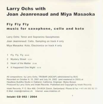 CD Larry Ochs: Fly Fly Fly
