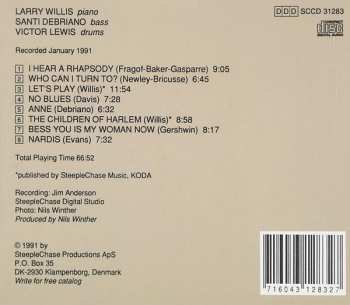 CD Larry Willis Trio: Let's Play