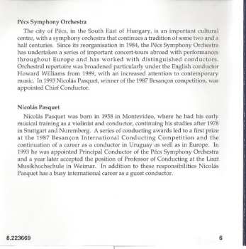 CD Pécs Symphony Orchestra: Orchestral Works Vol. 3: Symphony No. 2 • Variations, Op. 44