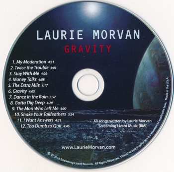 CD Laurie Morvan: Gravity