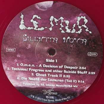 LP Le Mur: Silentia Nova LTD | NUM