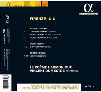 CD Vincent Dumestre: Firenze 1616