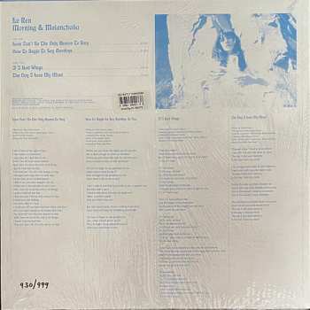 LP Le Ren: Morning & Melancholia LTD | NUM | CLR