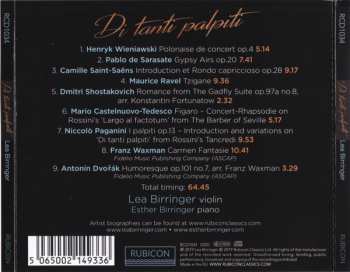 CD Lea Birringer: Di Tanti Palpiti
