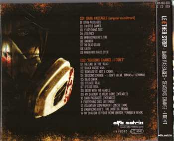 2CD/Set di cofanetti Leæther Strip: Dark Passages + Seasons Change - I Don't LTD