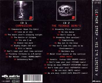 2CD/Set di cofanetti Leæther Strip: Yes I'm Limited V LTD