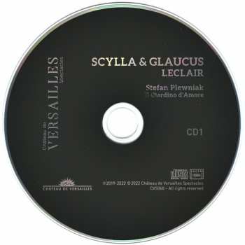 3CD/Set di cofanetti Jean Marie Leclair: Scylla & Glaucus