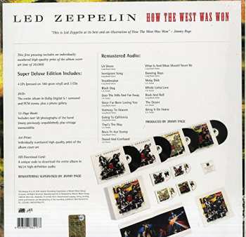 4LP/3CD/DVD/Set di cofanetti Led Zeppelin: How The West Was Won DLX