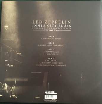 2LP Led Zeppelin: Inner City Blues Southampton Broadcast 1973 Vol. 2