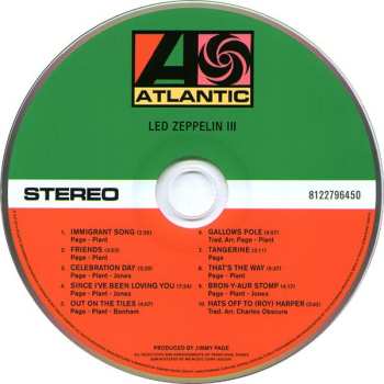 2LP/2CD/Set di cofanetti Led Zeppelin: Led Zeppelin III DLX