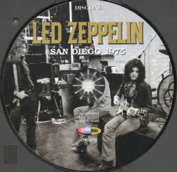 3CD Led Zeppelin: San Diego 1975