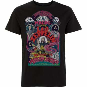 Merce Led Zeppelin: Tričko Full Colour Electric Magic  S