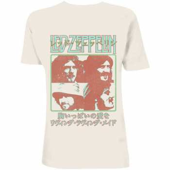 Merce Led Zeppelin: Tričko Japanese Plakát  S