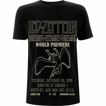 Merce Led Zeppelin: Tričko Tsrts World Premier  S