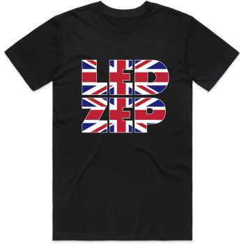 Merch Led Zeppelin: Maglietta Union Jack Type 