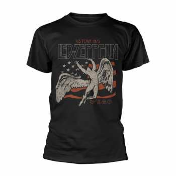 Merch Led Zeppelin: Maglietta Us 1975 Tour Flag