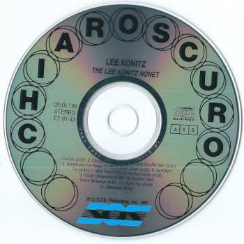 CD Lee Konitz Nonet: The Lee Konitz Nonet