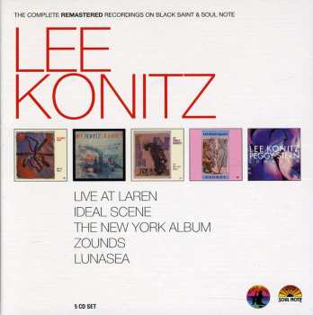 5CD/Set di cofanetti Lee Konitz: The Complete Remastered Recordings On Black Saint & Soul Note