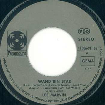 SP Clint Eastwood: Wand'rin Star / I Talk To The Trees
