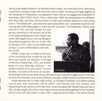 CD Lee Morgan - Clifford Jordan Quintet: Live In Baltimore 1968