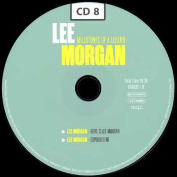 10CD/Set di cofanetti Lee Morgan: Milestones Of A Legend