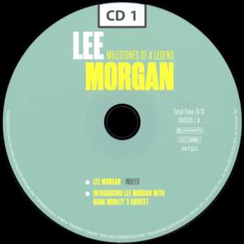 10CD/Set di cofanetti Lee Morgan: Milestones Of A Legend