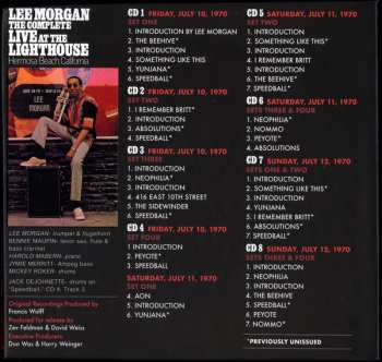 8CD/Set di cofanetti Lee Morgan: The Complete Live At The Lighthouse (Hermosa Beach, California) DLX