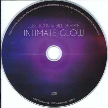 CD Bill Sharpe: Intimate Glow