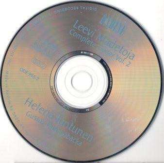 CD Leevi Madetoja: Complete Lieder Vol.2